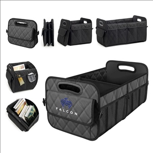 Double Compartment Car Organizers With 6 Storage Pockets